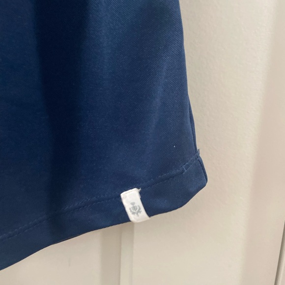LADY HAGEN DESERT GETAWAY WOMENS NAVY BLUE GOLF POLO SLEEVELESS SZ XS EUC - Picture 2 of 11